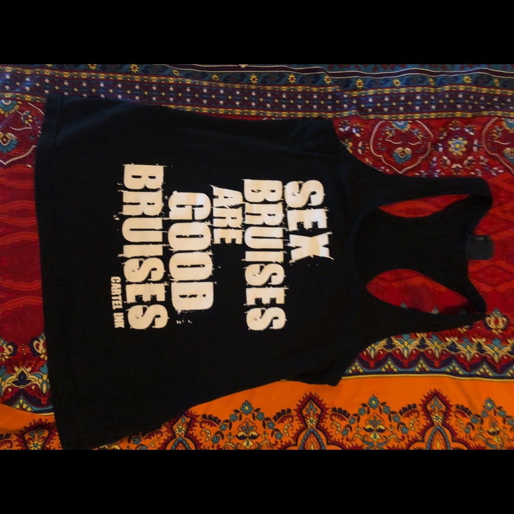 Graphic tank top